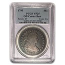 1795 Draped Bust Dollar Off Center Bust VF-25 PCGS