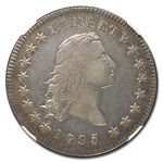 1795 Draped Bust Dollar XF-40 NGC (Flowing 2 Leaves, BB-21, B-1)