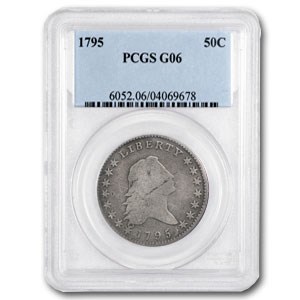 1795 Flowing Hair Bust Half Dollar Good-6 PCGS 1795 Flowing Hair Bust Half Dollar Good-6 PCGS