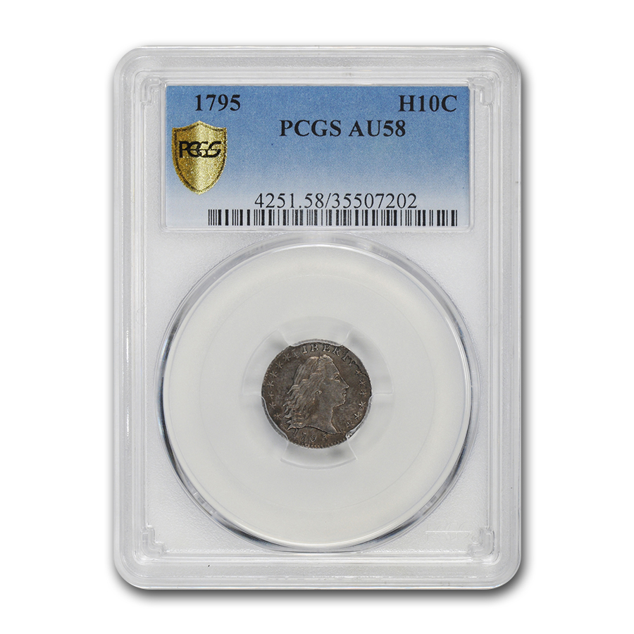 1795 flowing hair half dime