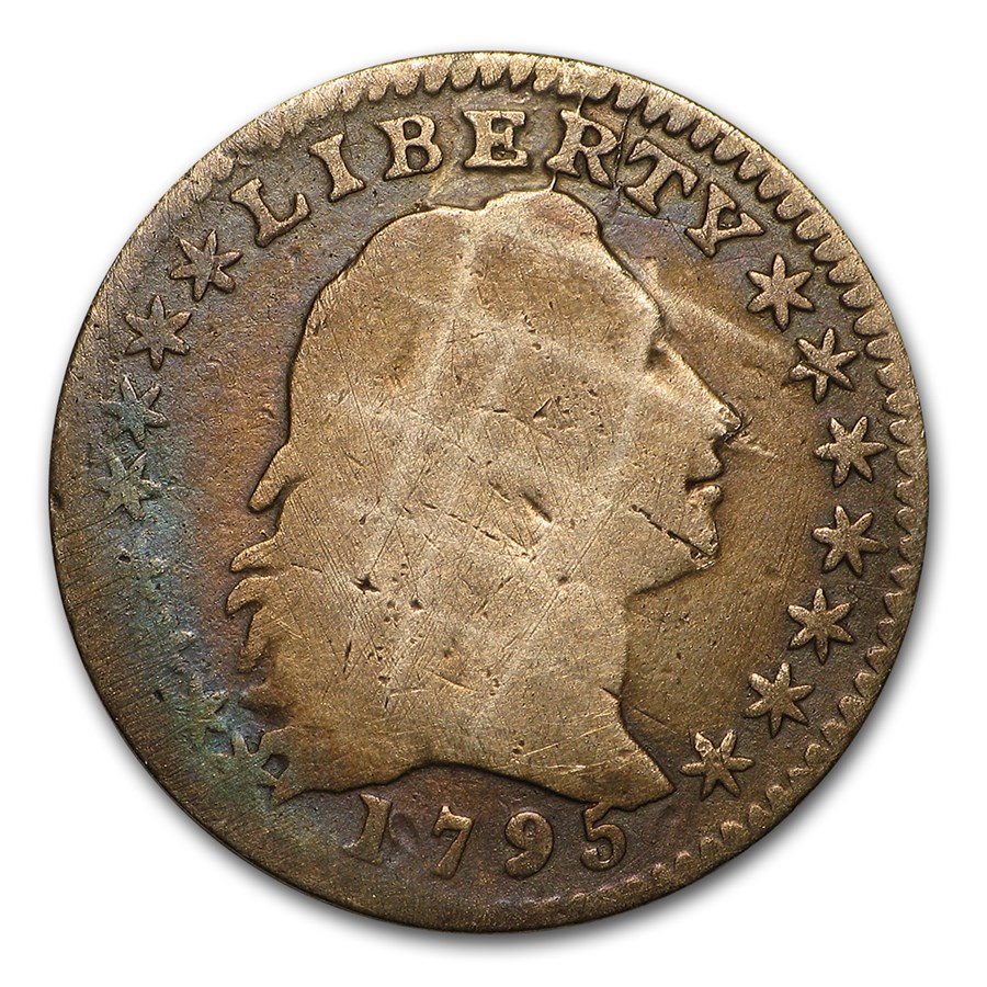 Buy 1795 Flowing Hair Half Dime Good Details (Damaged) | APMEX