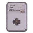 1795 Flowing Hair Half Dime MS-65 NGC