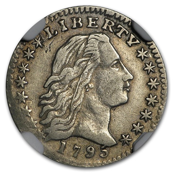 Buy 1795 Flowing Hair Half Dime VF-35 NGC | APMEX