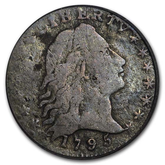 Buy 1795 Flowing Hair Half Dime VG-10 PCGS | APMEX