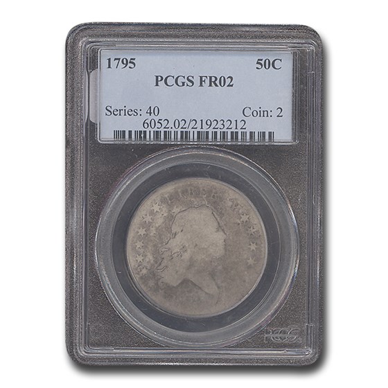 1795 Flowing Hair Half Dollar Fair-2 PCGS 1795 Flowing Hair Half Dollar Fair-2 PCGS