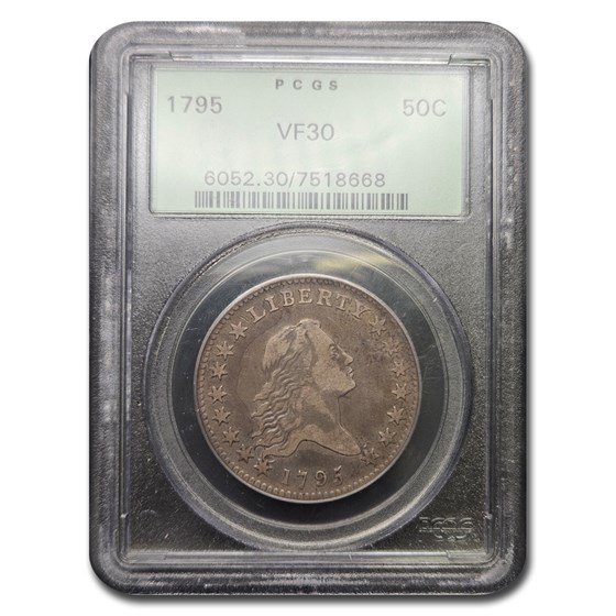 1795 Flowing Hair Half Dollar VF-30 PCGS PCGS 1795 Flowing Hair Half Dollar VF-30 PCGS PCGS