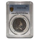 1795 Flowing Hair Half Dollar VG-8 PCGS