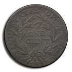 1795 Large Cent Jefferson Head Fine-12 PCGS (S-80 Plain Edge)