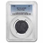 1795 Large Cent Plain Edge AG-03 PCGS
