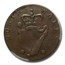(1795) North Wales Halfpenny AU-50 PCGS (Plain Edge)