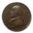 (1795) North Wales Halfpenny AU-50 PCGS (Plain Edge)
