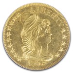1796/5 $5 Turban Head Gold Half Eagle MS-64 NGC
