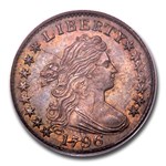 1796 Draped Bust Dime MS-64 PCGS (JR-6)