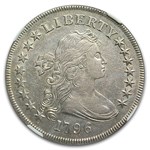 1796 Draped Bust Dollar AU-55 NGC (Lg Date Sm Letters B-5 BB-65)