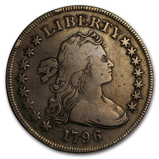 1796 Draped Bust Dollar Fine (Large Date, Small Letters) 1796 Draped Bust Dollar Fine (Large Date, Small Letters)