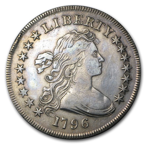 1796 Draped Bust Dollar XF Details (Mint Error) 1796 Draped Bust Dollar XF Details (Mint Error)