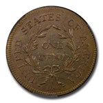 1796 Liberty Cap Large Cent MS-63+ CACG (Brown, S-84)
