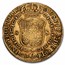 1796-Lima Peru Gold 8 Escudos Charles IV AU