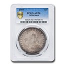 1797 Draped Bust Dollar AU-50 PCGS (10X6 Stars)