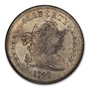 1797 Draped Bust Dollar AU-58 PCGS CAC (9x7 Stars Lg Letters) 1797 Draped Bust Dollar AU-58 PCGS CAC (9x7 Stars Lg Letters)