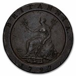 1797 Great Britain George III "Cartwheel" 2 Pence VF