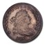 1798/7 Draped Bust Dime MS-64 PCGS (16 Stars Reverse, Toned)