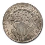 1798/7 Draped Bust Dime MS-64+ PCGS CAC (16 Stars Reverse)