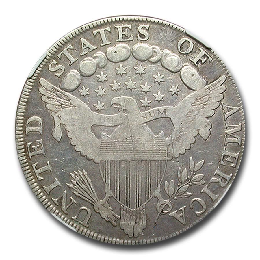 Buy 1798 Draped Bust Dollar Heraldic Eagle F-15 NGC | APMEX