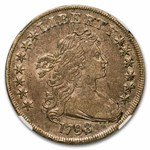 1798 Draped Bust Dollar Heraldic Eagle XF-45 NGC