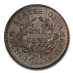 1798 Draped Bust Large Cent MS-63+ PCGS CAC (BN S-148 1st Hair)
