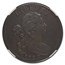 1798 Draped Bust Large Cent VF-30 NGC (Brown)
