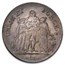 (1799-1804)-A France Silver 5 Francs AU-55 PCGS