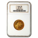 1799 $5 Capped Bust Gold Half Eagle AU-55 NGC