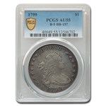 1799 Draped Bust Dollar AU-55 PCGS
