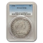 1799 Draped Bust Dollar VF-30 PCGS