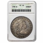 1799 Draped Bust Dollar XF-40 ANACS