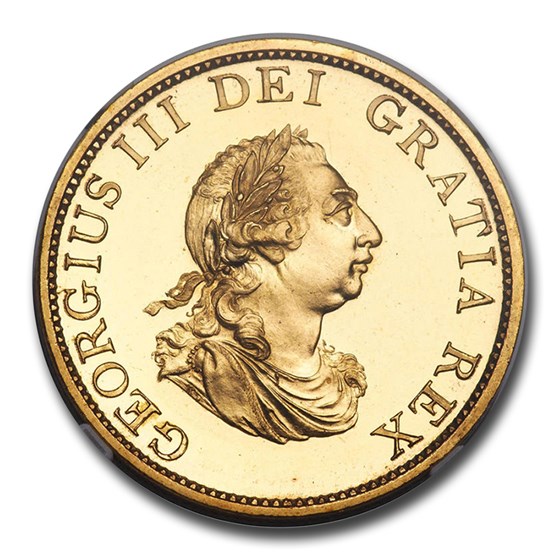 1799 Great Britain Gilt Copper Half Penny Pattern PF-66 Cameo 1799 Great Britain Gilt Copper Half Penny Pattern PF-66 Cameo