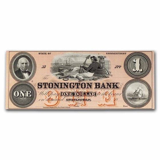 18__ $1 Stonington Bank of Stonington, CT (CT-415) CU 18__ $1 Stonington Bank of Stonington, CT (CT-415) CU