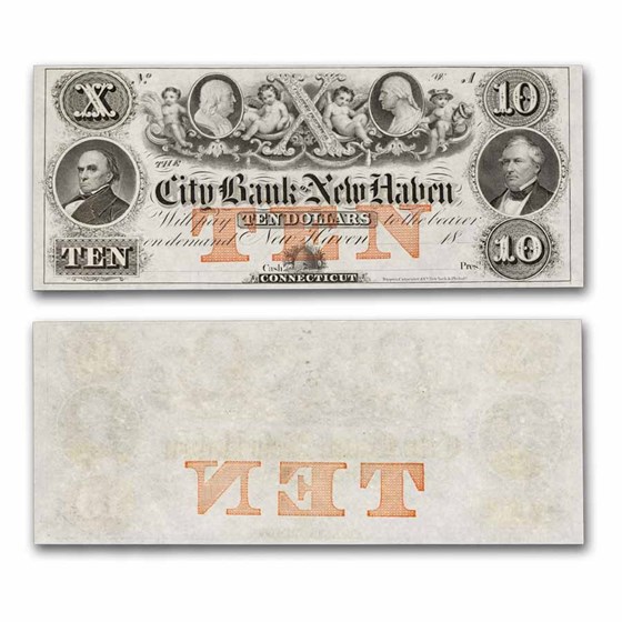 18__ $10 City Bank of New Haven, CT CU Remainder Note