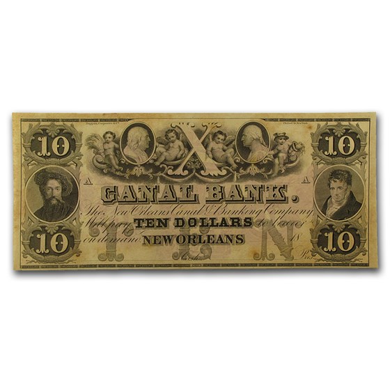 18__ Canal Bank of New Orleans $10 CU