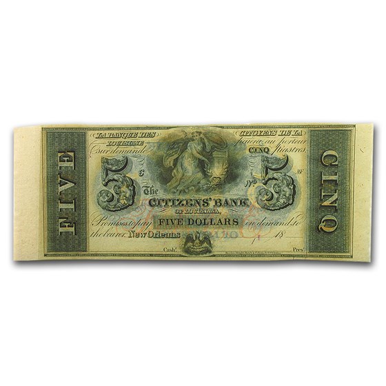 18__ Citizen's Bank of Louisiana $5.00 LA-15 Choice CU