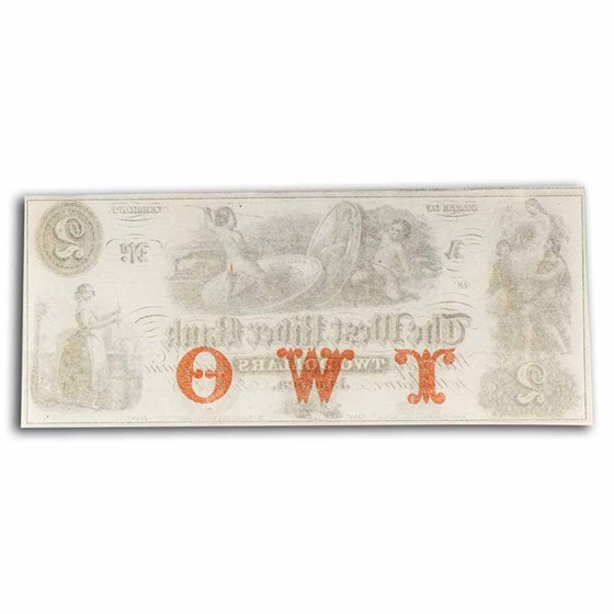 18__ The West River Bank, Jamaica, VT $2.00 Note VT-115 CU 18__ The West River Bank, Jamaica, VT $2.00 Note VT-115 CU
