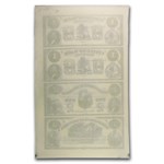 18__ UNCUT SHEET Citizens Bank of Louisiana $1-1-2-3 LA-15 CU