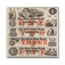 18__ West River Bank, Jamaica, VT 4 Note Set CU