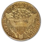 1800 $5 Capped Bust Gold Half Eagle AU-55 PCGS