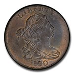 1800/79 Draped Bust Large Cent MS-63 PCGS CAC (Brown, S-194)