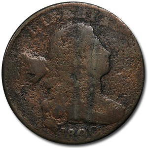 1800/79 Large Cent VG Details 1800/79 Large Cent VG Details