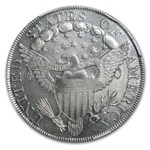 1800 Draped Bust Dollar AU Details NGC (Whizzed)