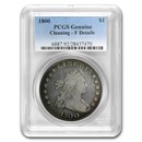 1800 Draped Bust Dollar Fine Details PCGS (Cleaned)