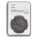 1800 Draped Bust Dollar VF-30 NGC